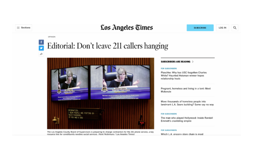 La times