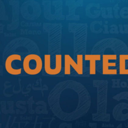 la county be counted logo banner